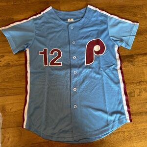Phillies Schwarber Jersey - Youth Small